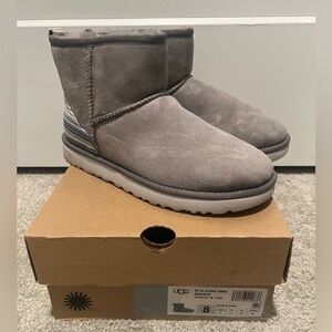 Ugg Classic Mini Grey Serape